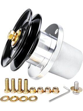 Spindle Assembly & Pulley for 42" 48" Zero Turn Mower Deck Parts - Compatible